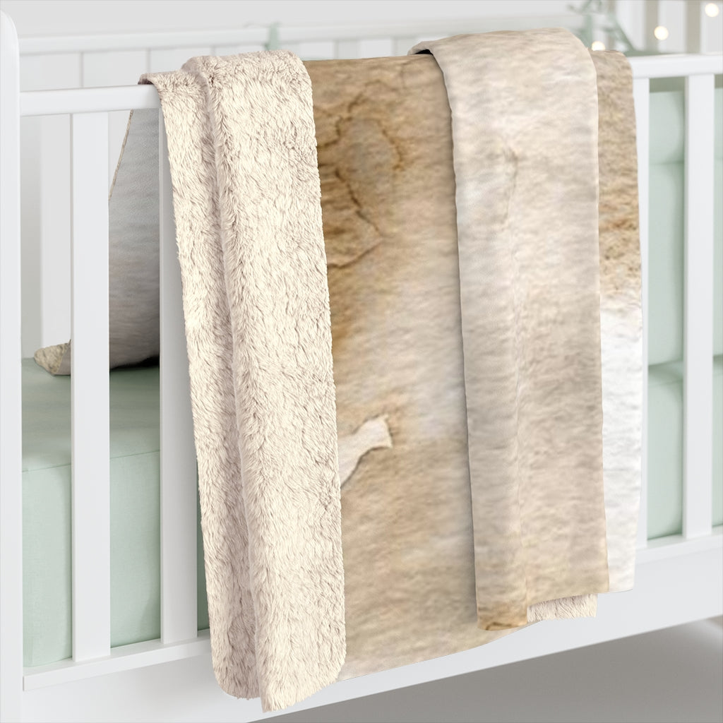 Abstract Comfy Blanket | Burnt Orange