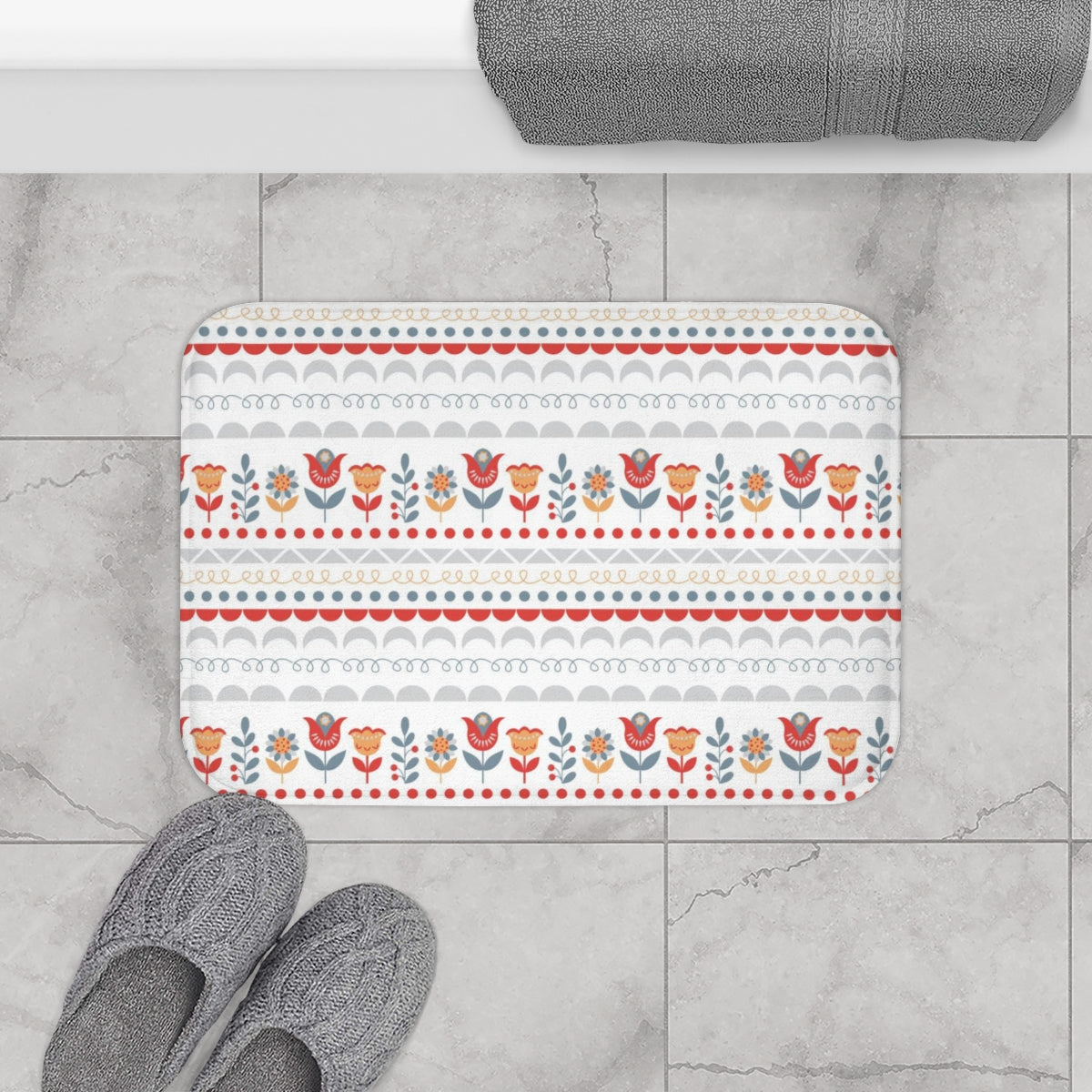 bathroom rug