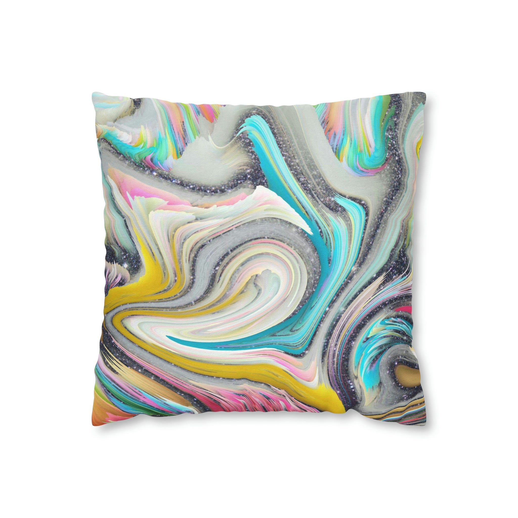 Abstract Pillow Cover | Funky Colorful