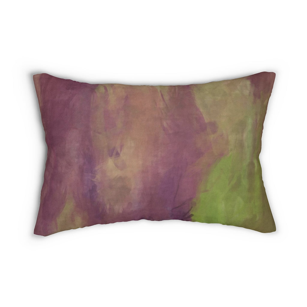 Lumbar rectangle throw pillow