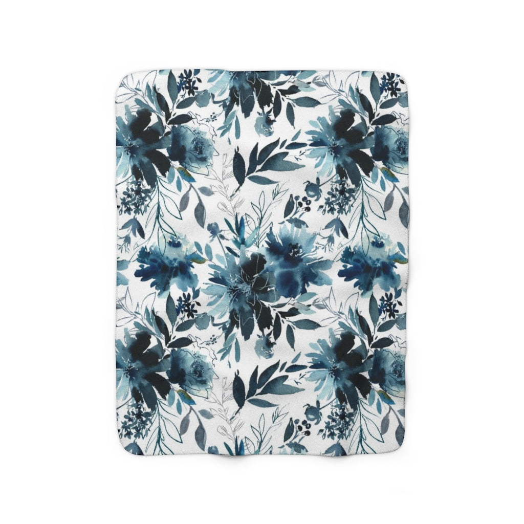 modern abstract cozy blanket