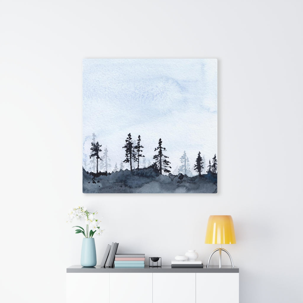 Nature Wall Canvas Art | Winter Woodlands