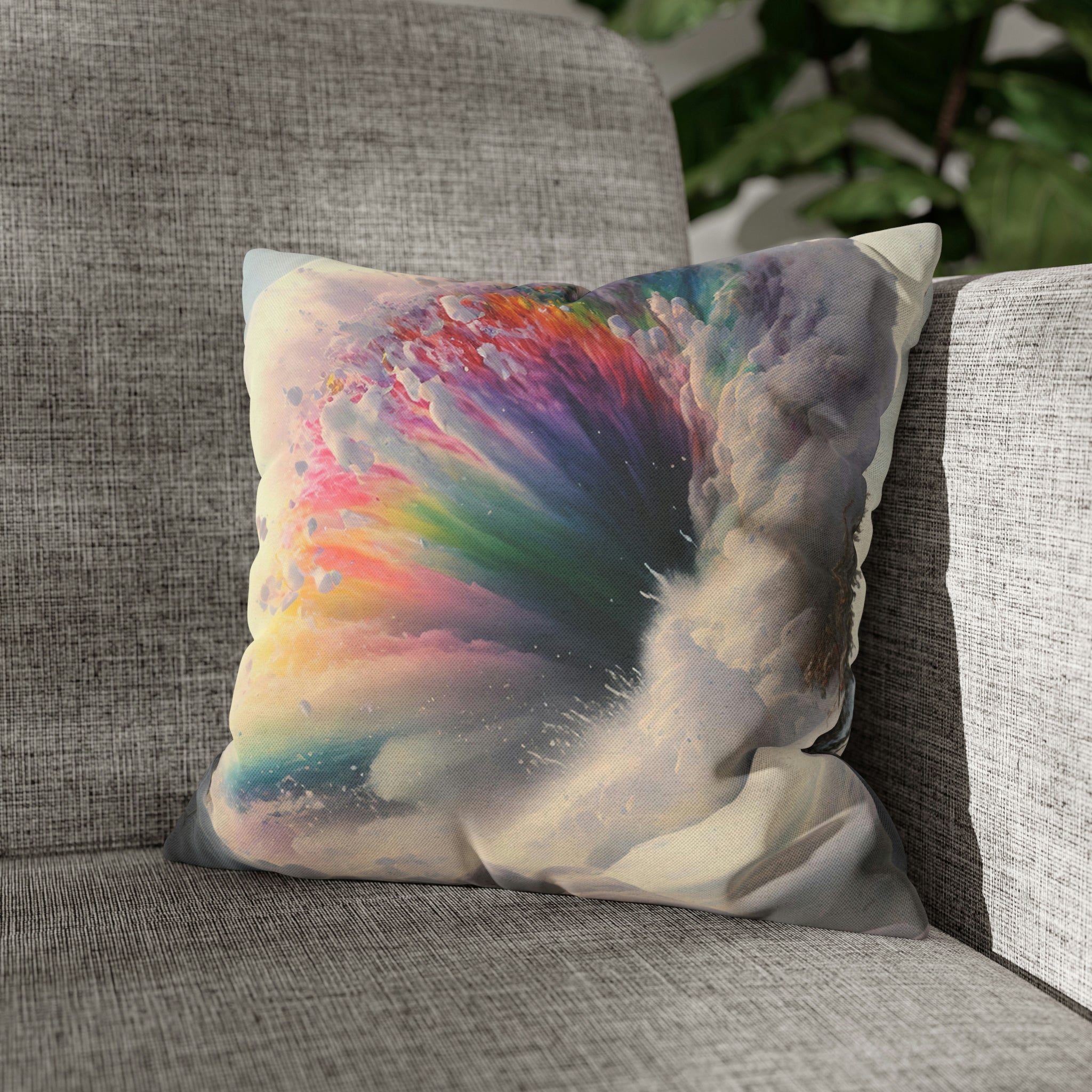 Boho Pillow Cover | Abstract Abstract Colorful Colorful Art