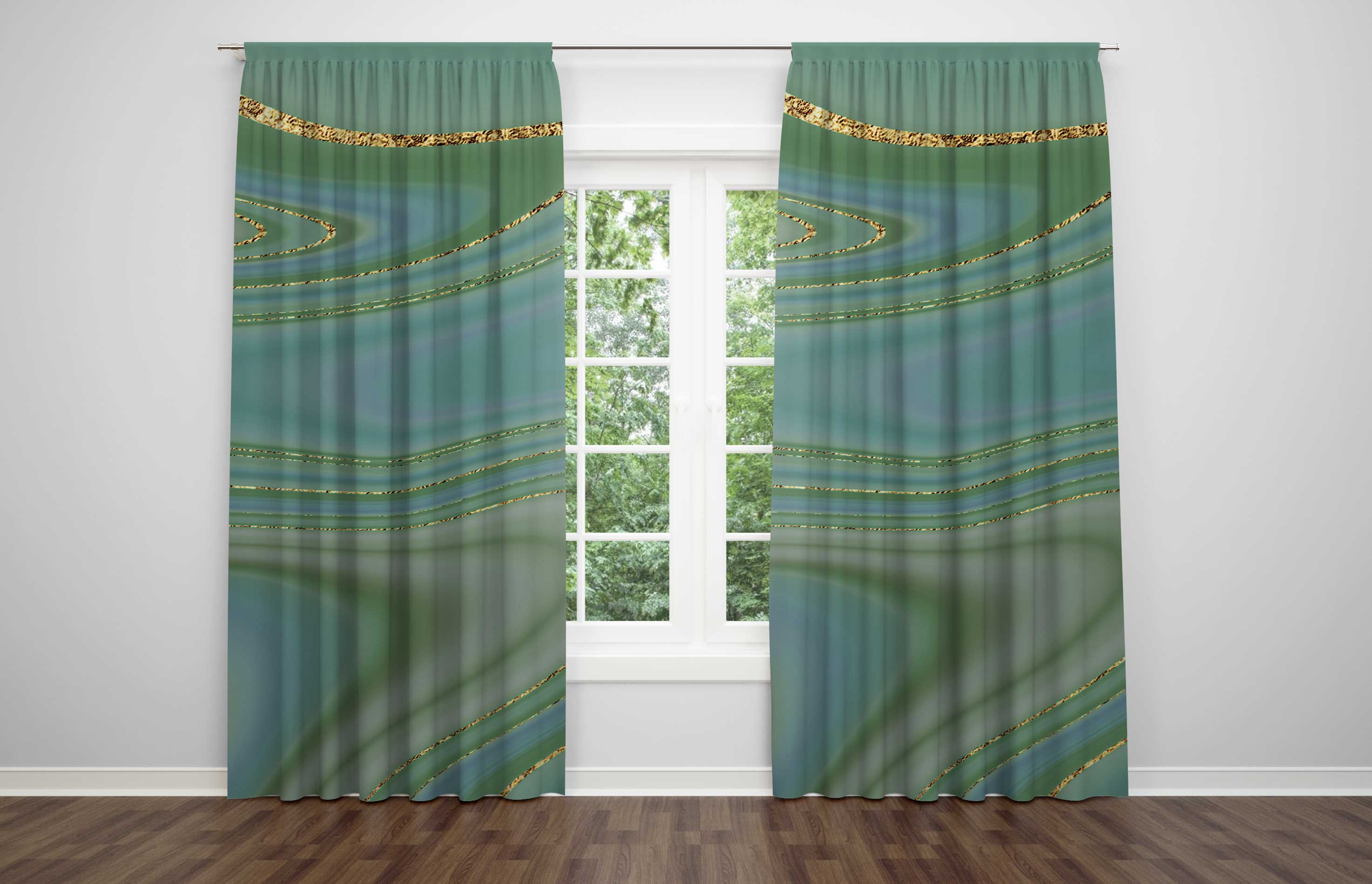 modern abstract, unique window curtains