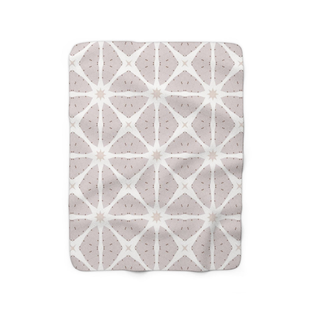 modern abstract cozy blanket