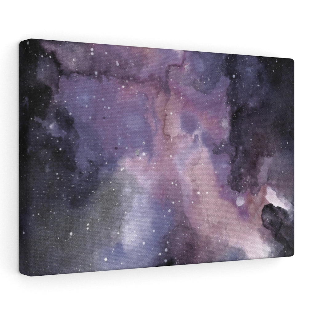 MYSTICAL WALL CANVAS ART | Black Purple Pink White