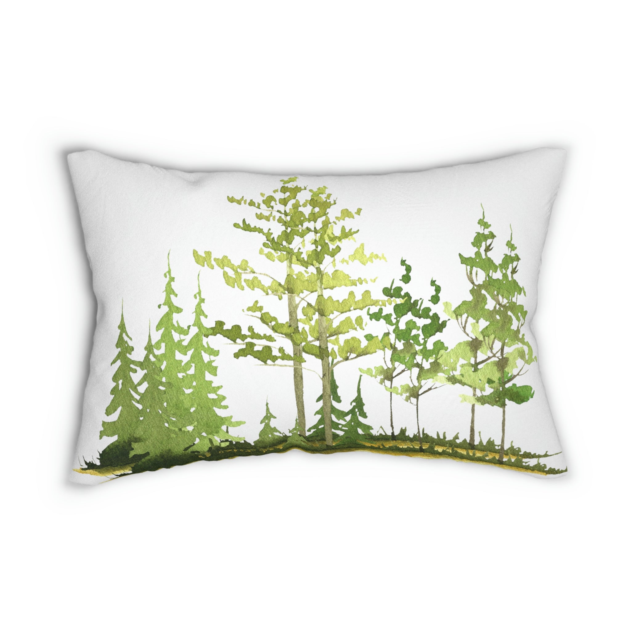 modern throw lumbar pillow with insert