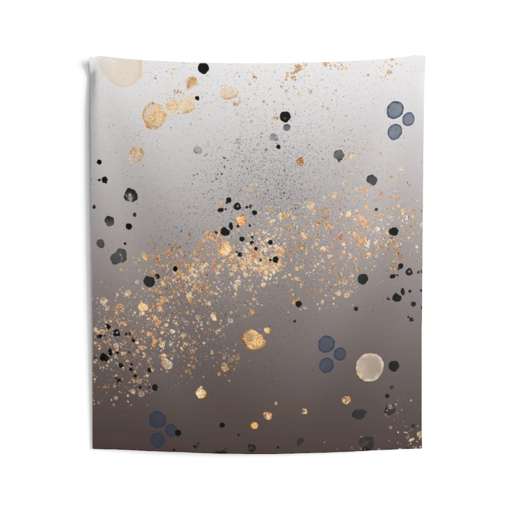 Abstract Tapestry | Grey Brown Beige Ombre