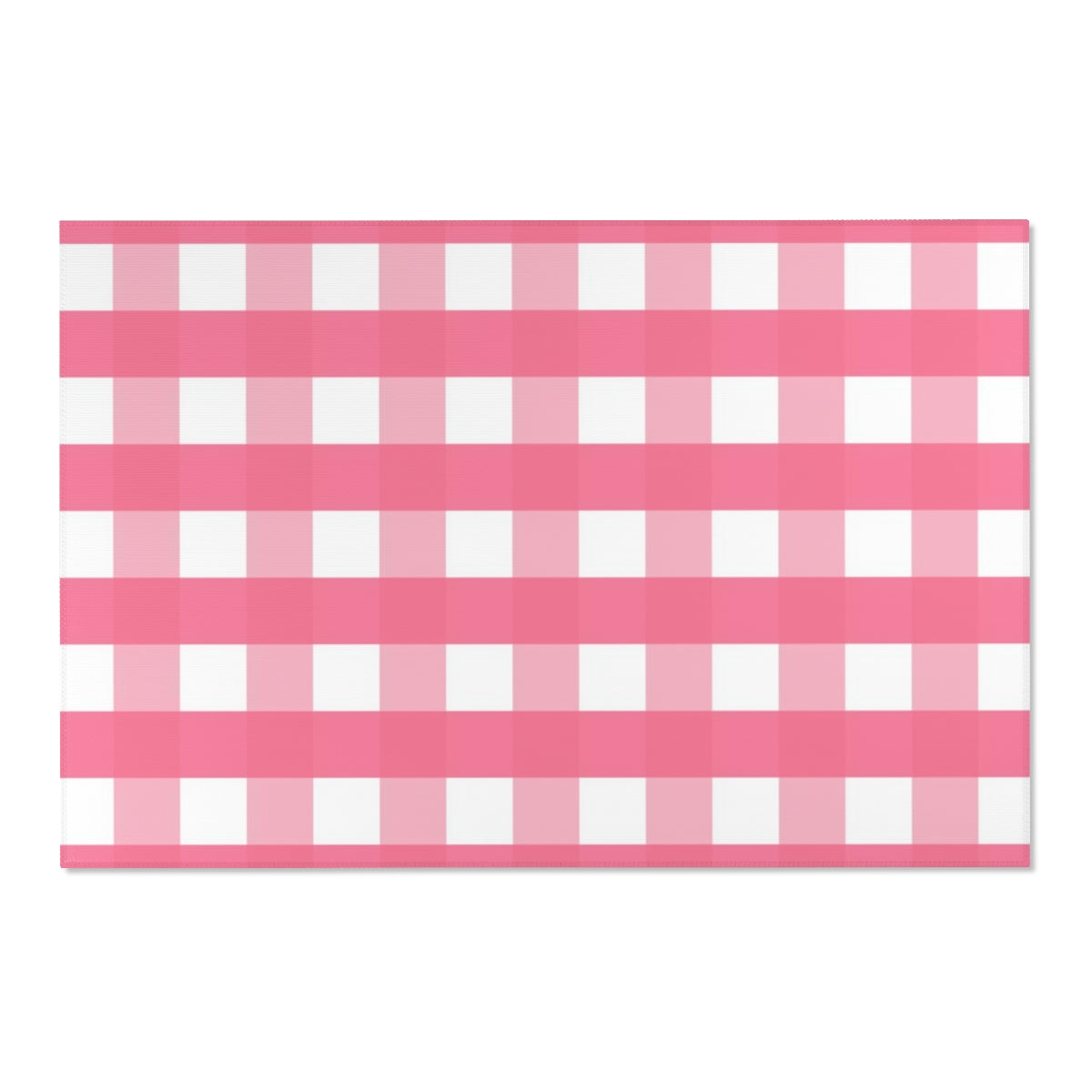 Checkered Area Rug | Retro Preppy