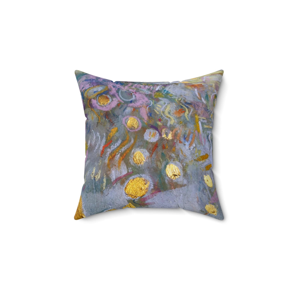Abstract Pillow Cover | Pink Lavender