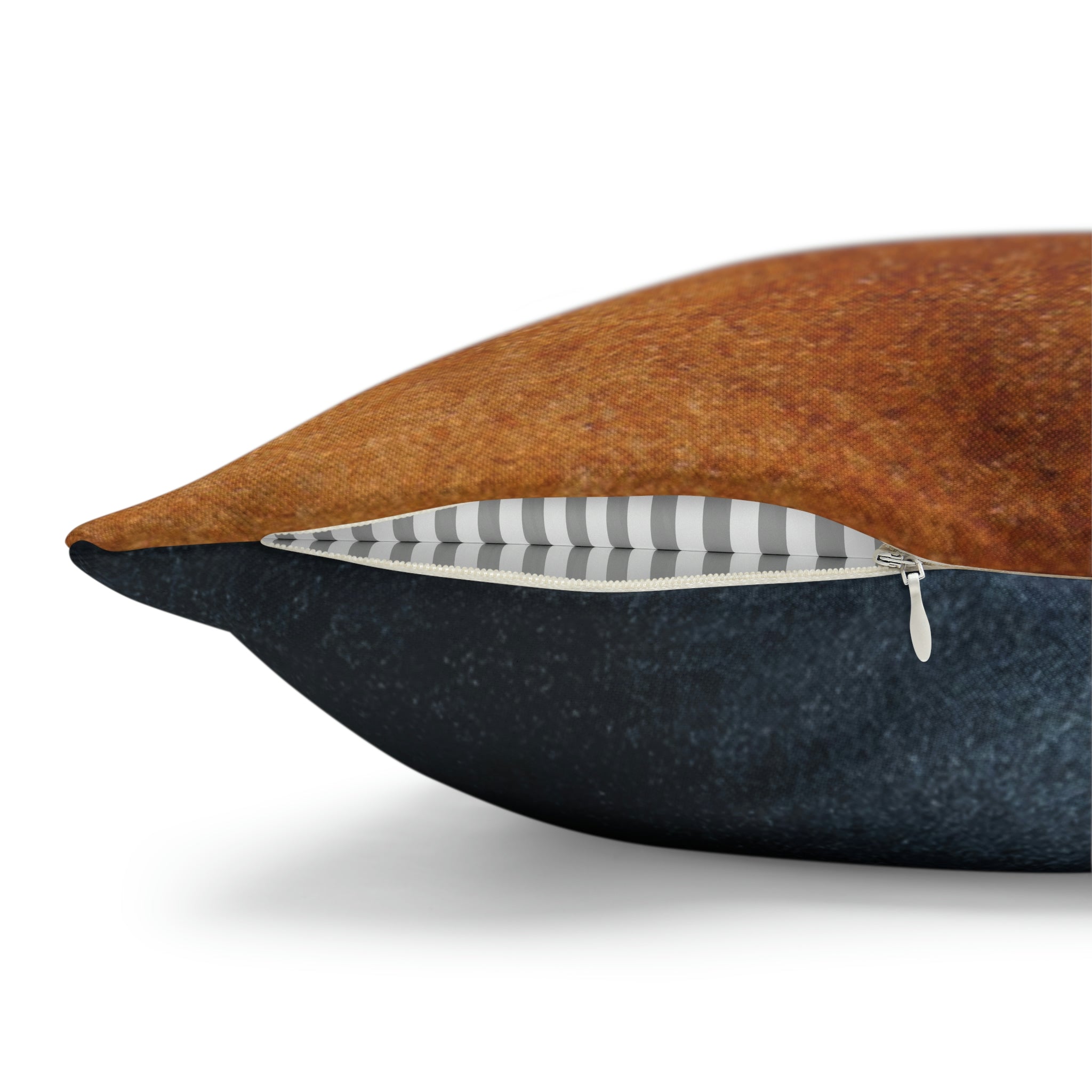 Abstract Boho Pillow Cover | Navy Blue Rustic Pink Blush Cream Gold