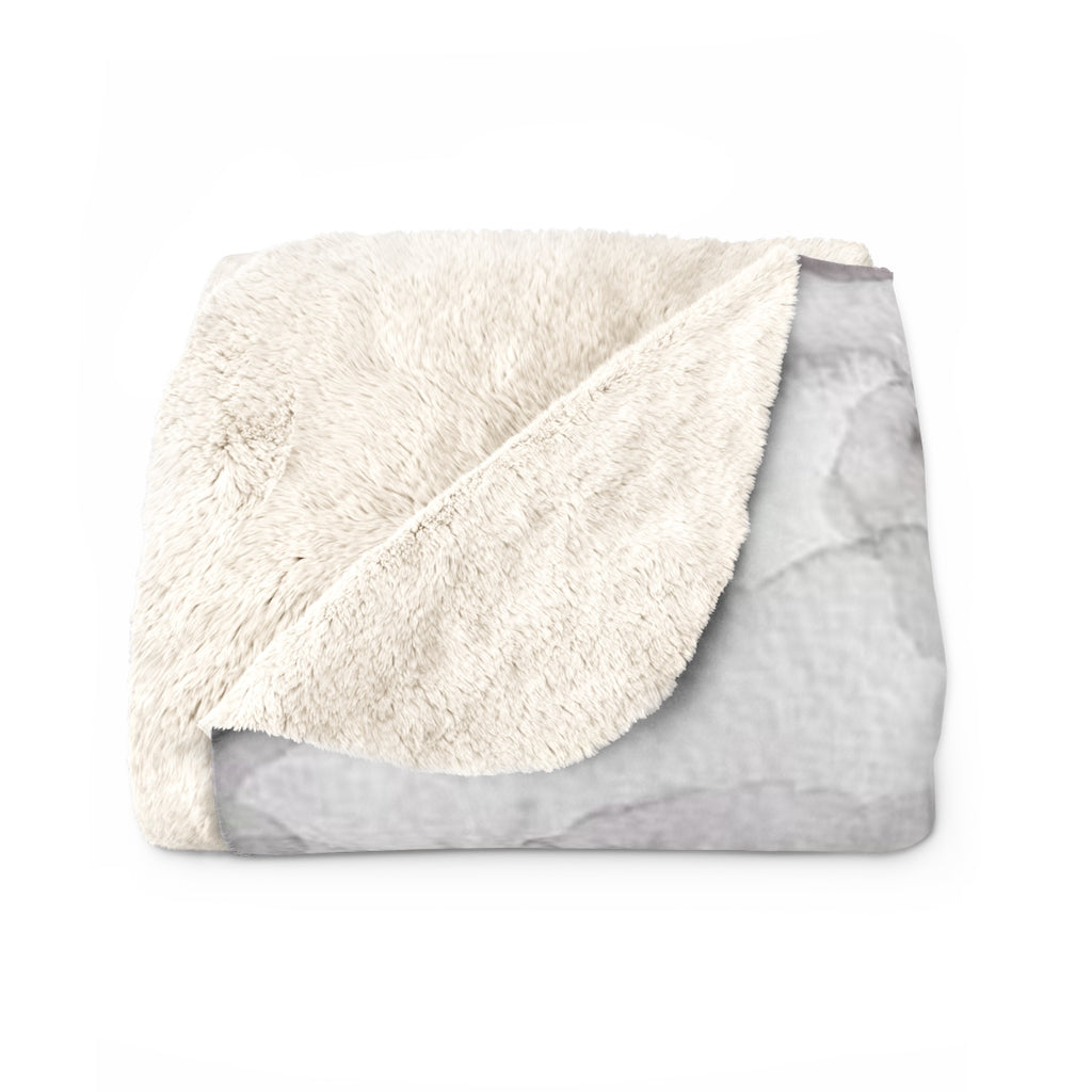 Clouds Comfy Blanket | Lavander Gray