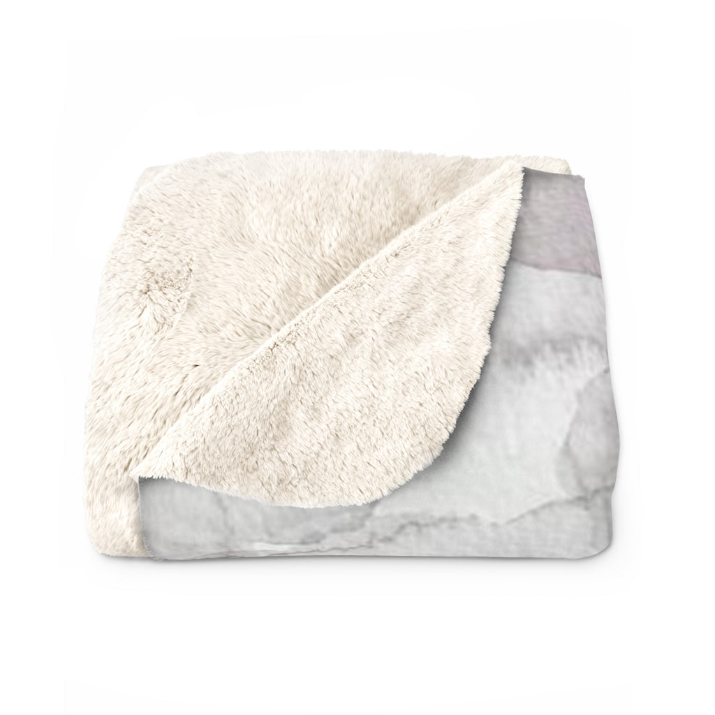 Clouds Comfy Blanket | Lavander Gray
