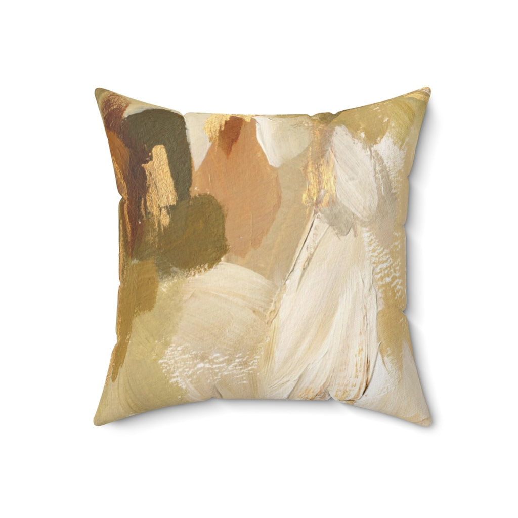 Abstract Pillow Cover | Earth Tones
