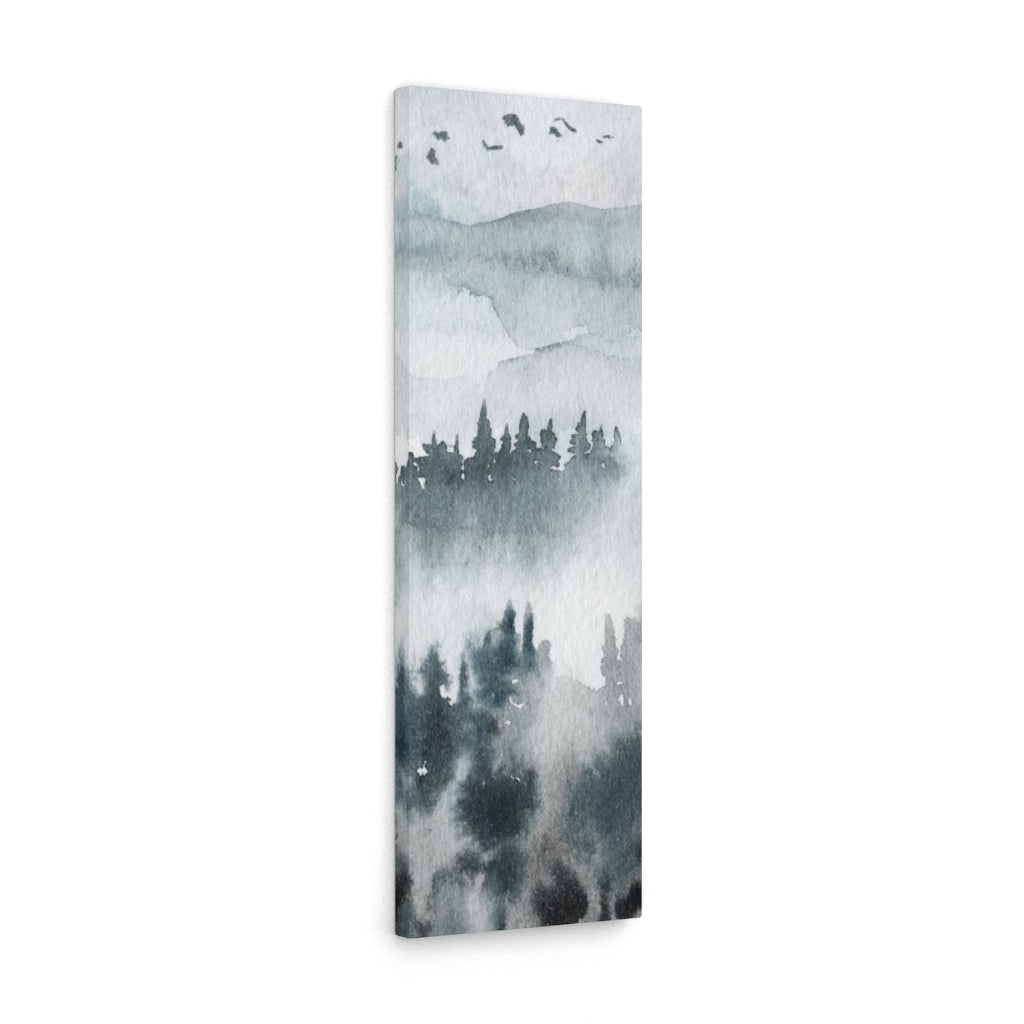 Nature Wall Canvas Art | Gray Woodlands