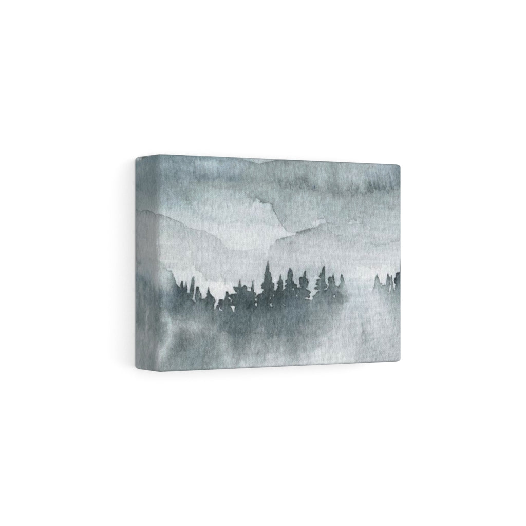 Nature Wall Canvas Art | Gray Woodlands