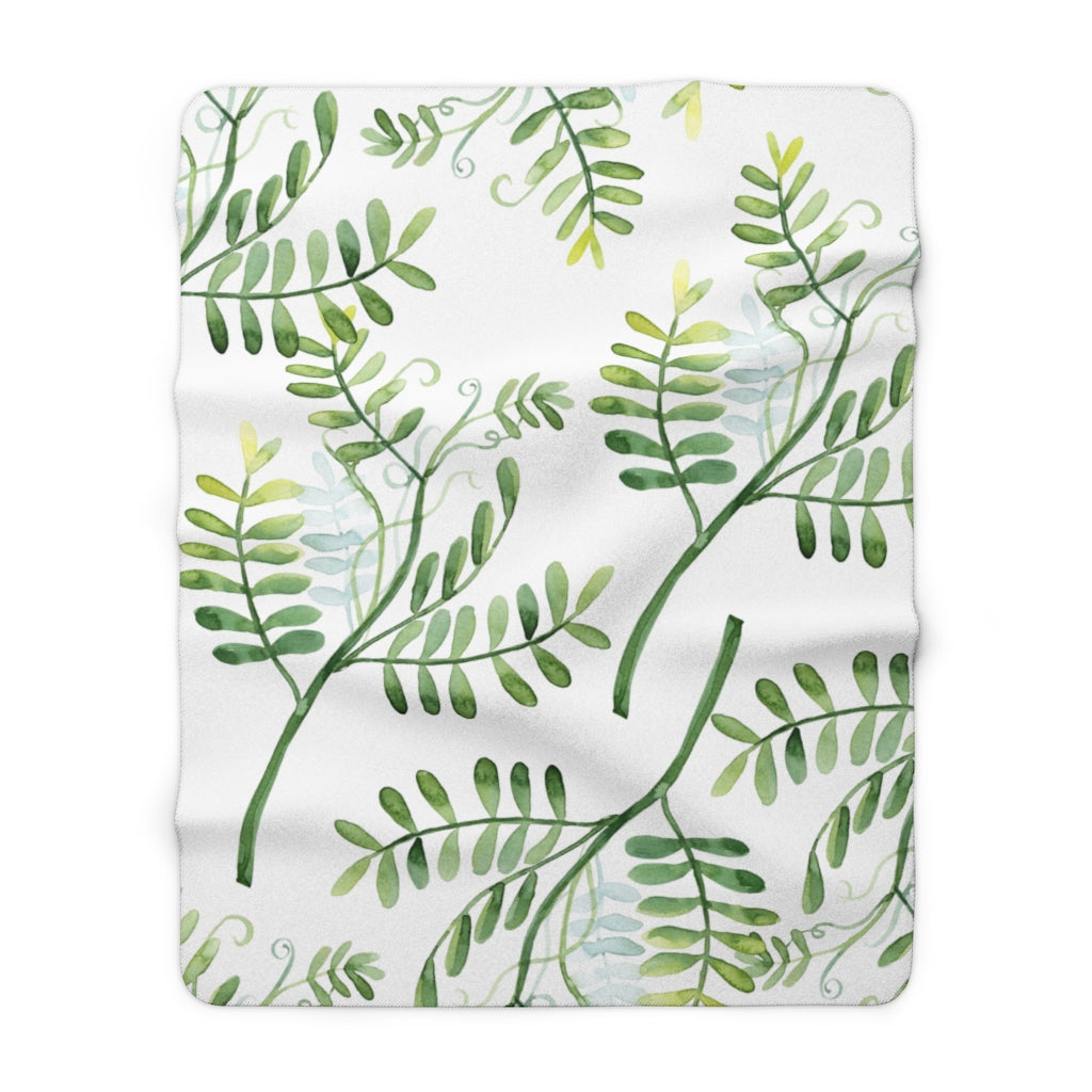 sherpa fleece throw blanket