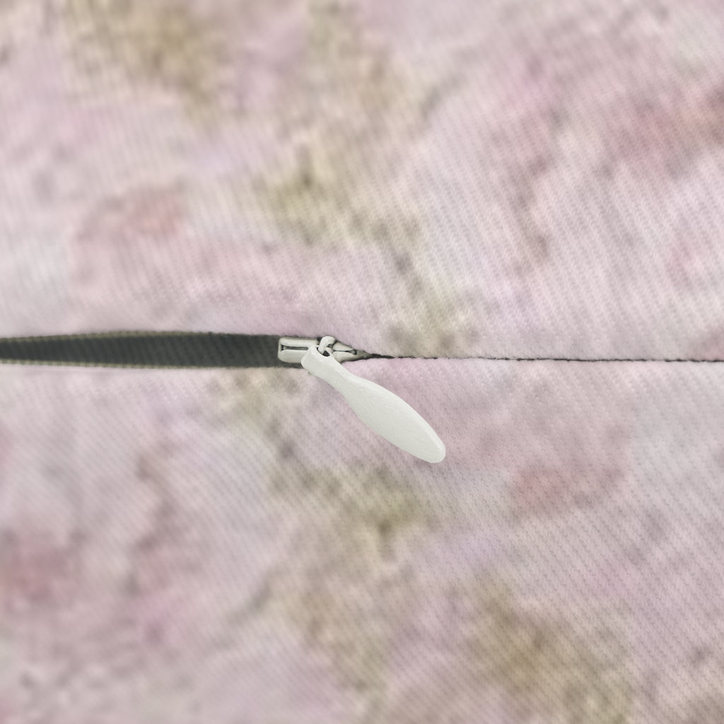 Abstract Boho Lumbar Pillow | Gold Blush Pink Navy Blue