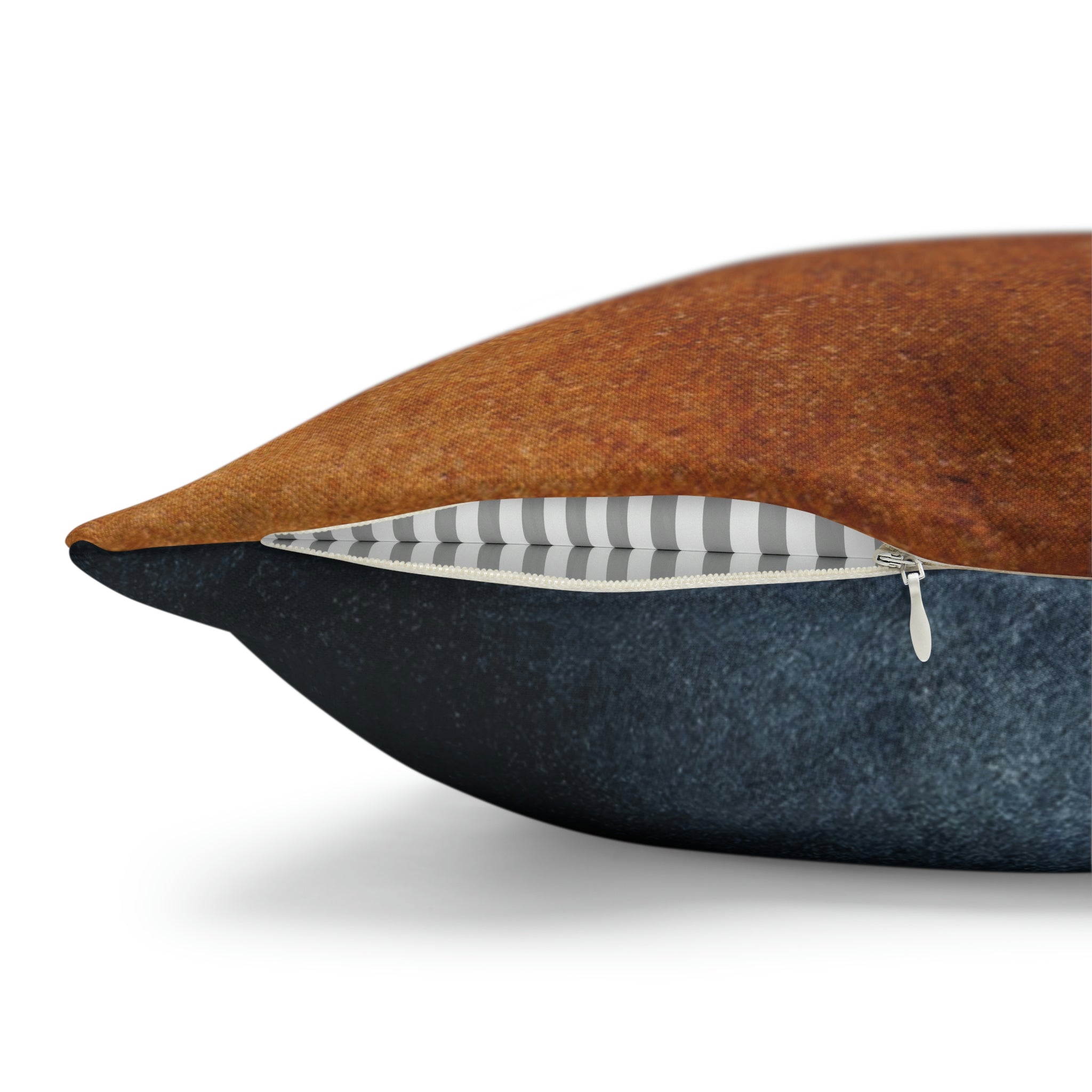 Abstract Boho Pillow Cover | Navy Blue Rustic Pink Blush Cream Gold