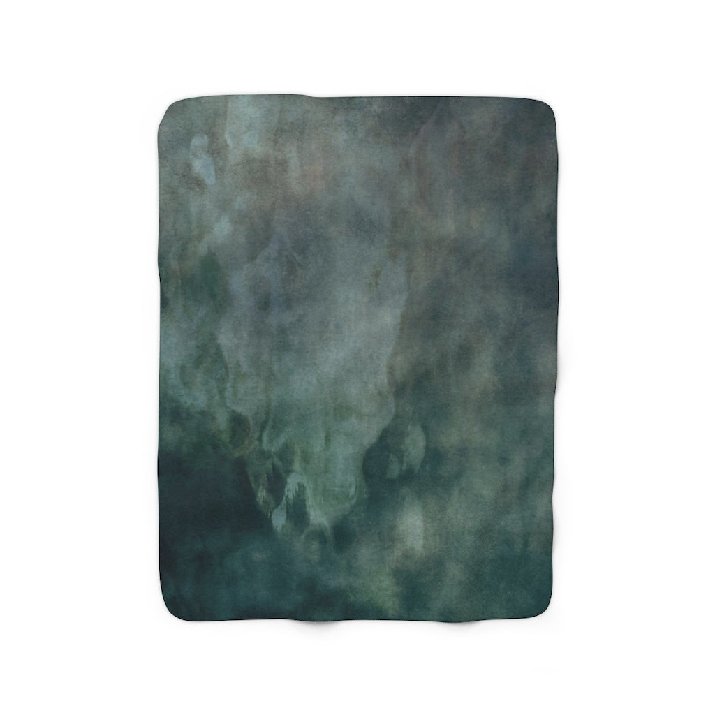modern abstract cozy blanket