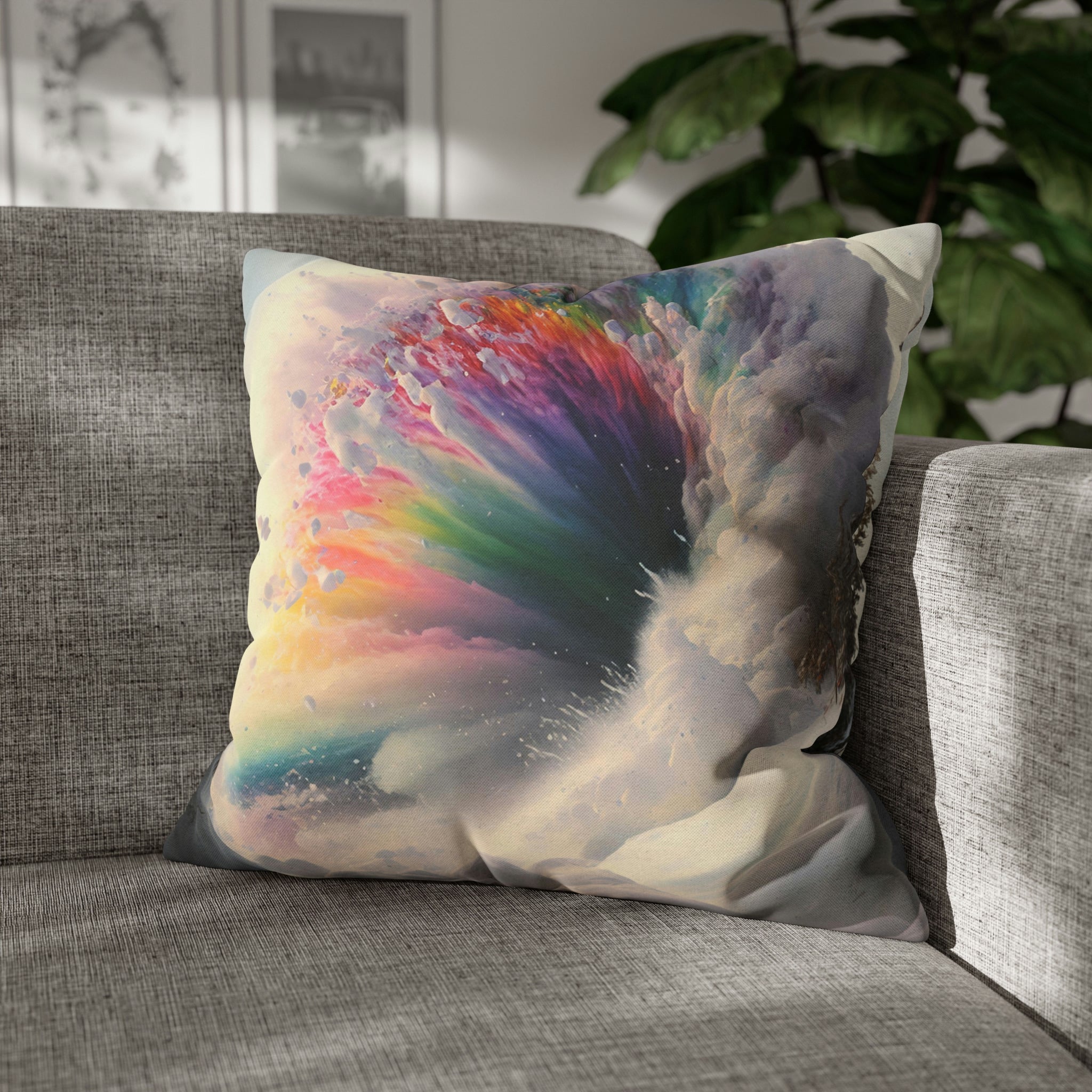 Boho Pillow Cover | Abstract Abstract Colorful Colorful Art