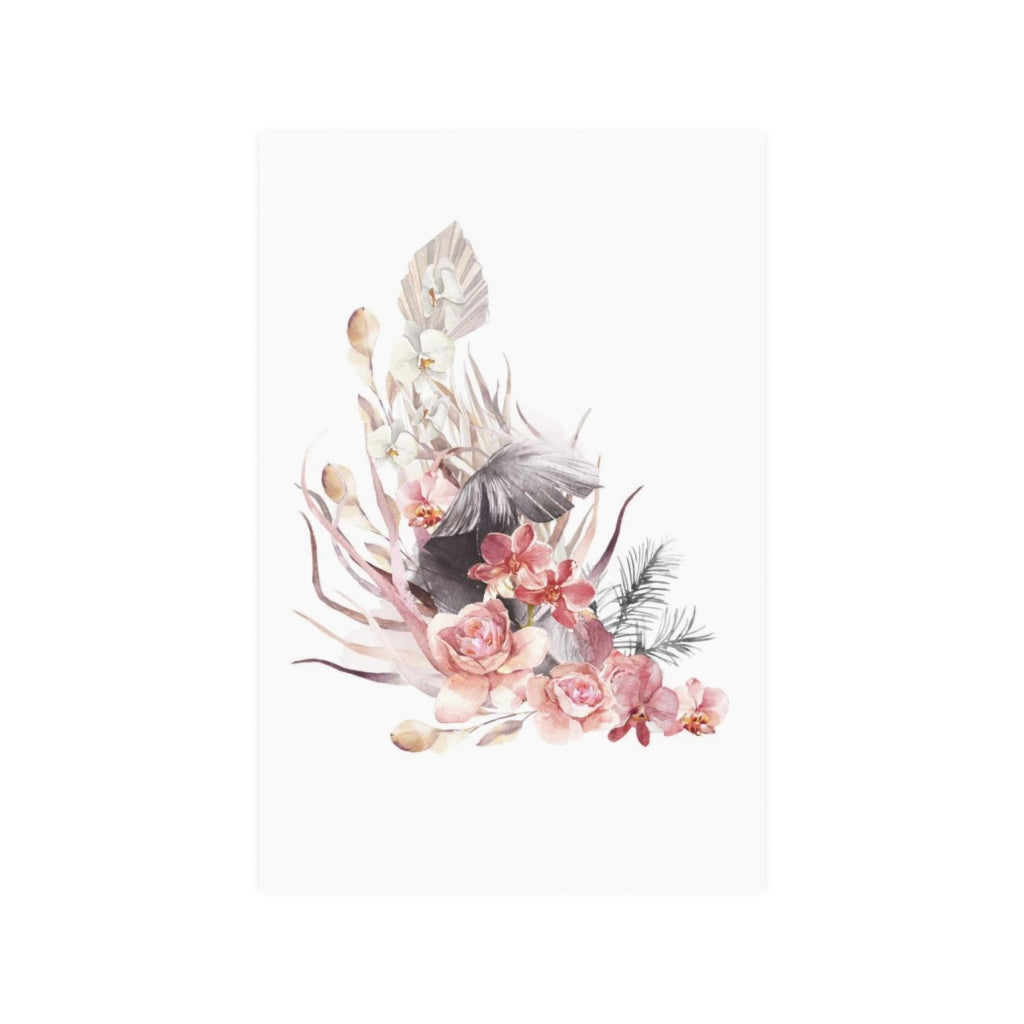 Wild Flowers Art Prints | Pink Orchids