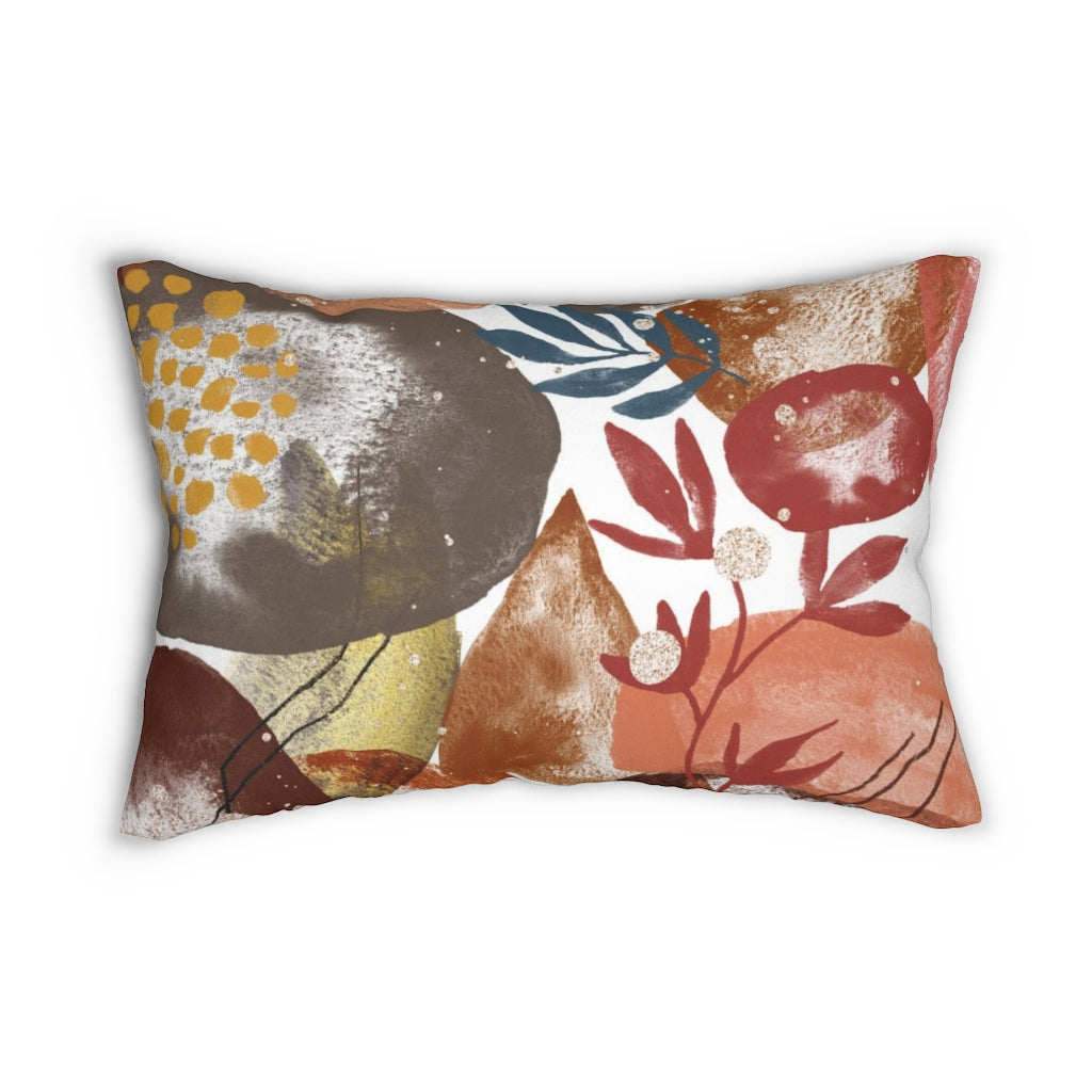 modern throw lumbar pillow with insert