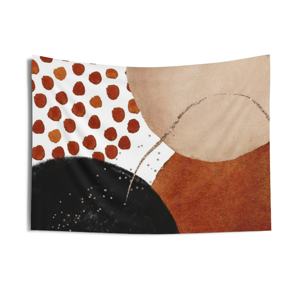 Abstract Tapestry | Yellow Rust Black Gold