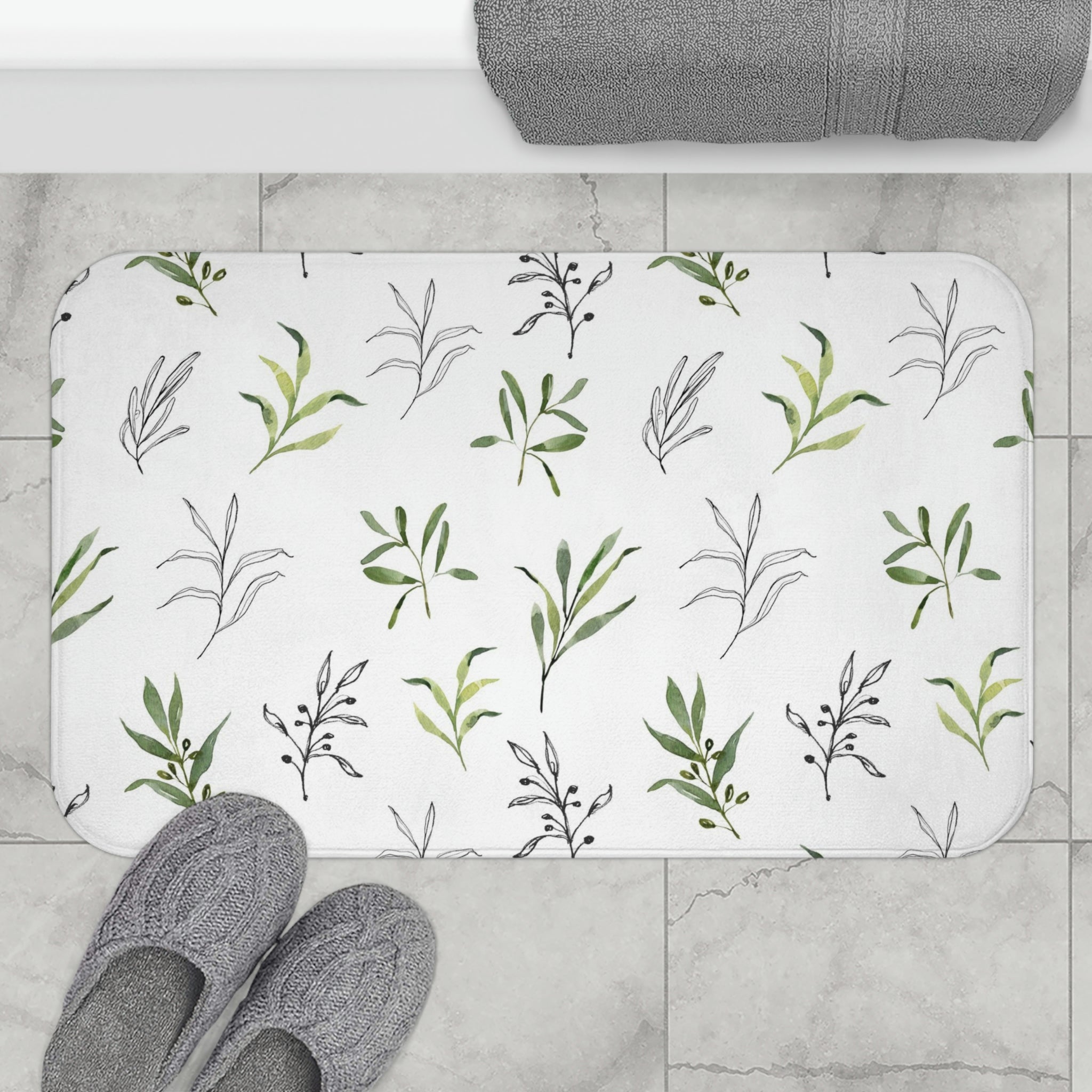 bathroom rug