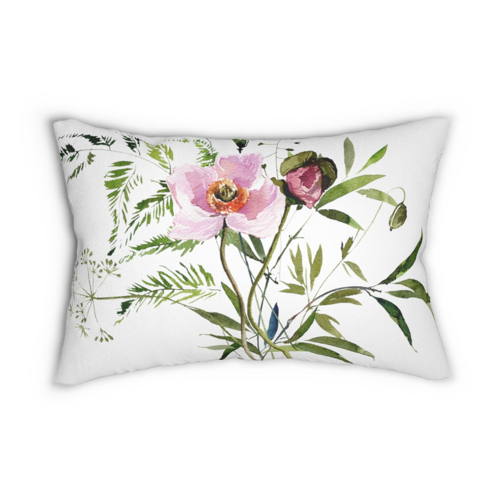 modern throw lumbar pillow with insert