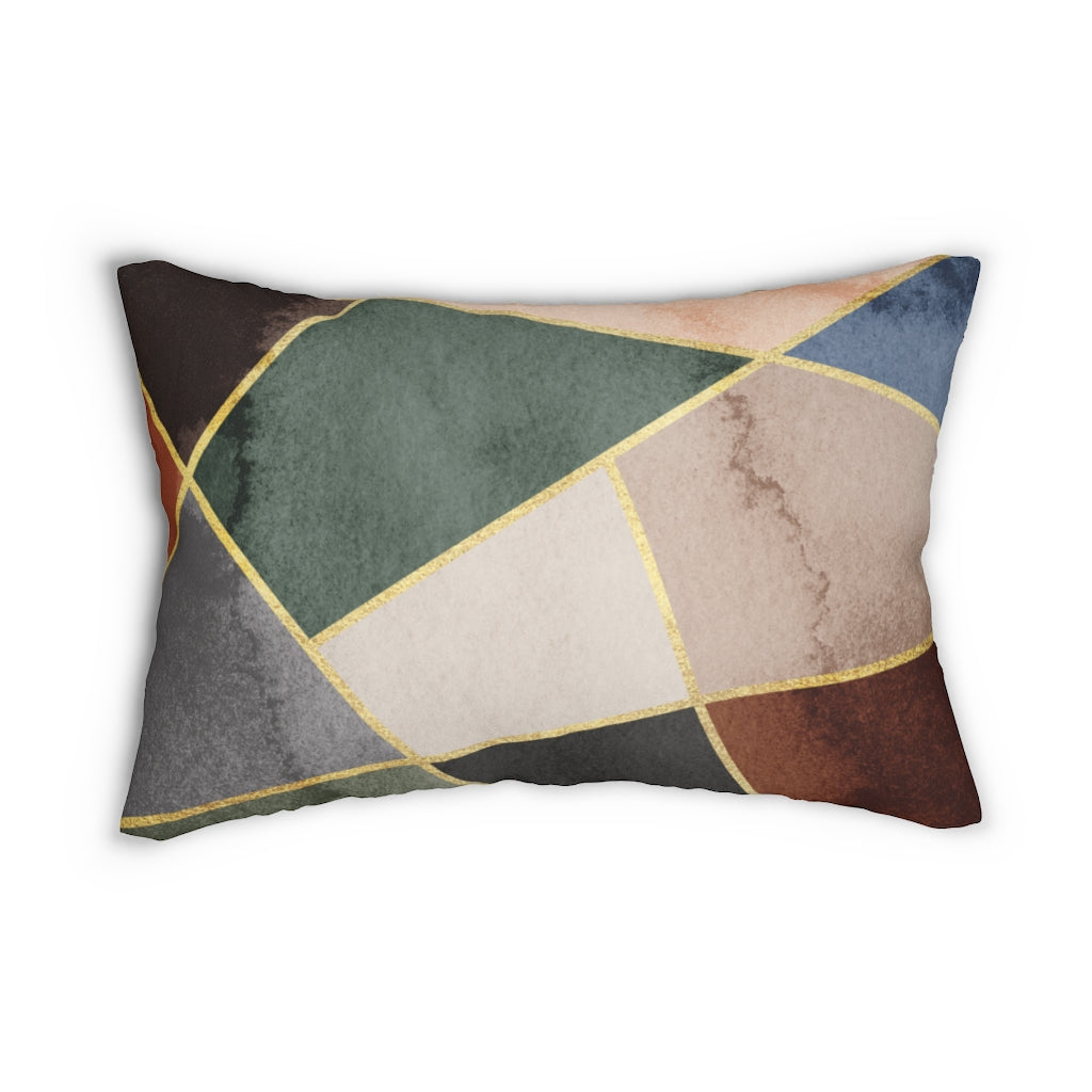 modern throw lumbar pillow with insert