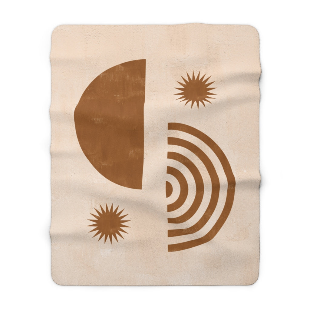 sherpa fleece throw blanket