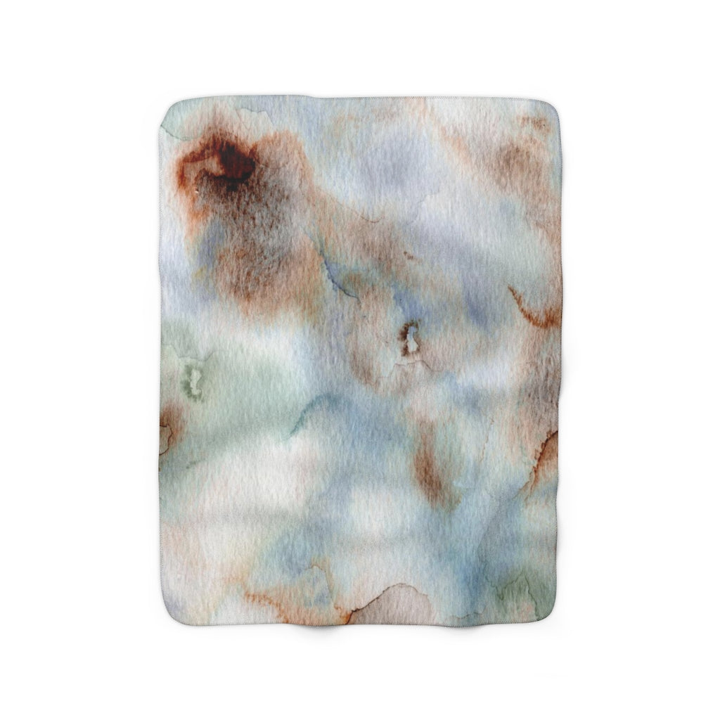 modern abstract cozy blanket