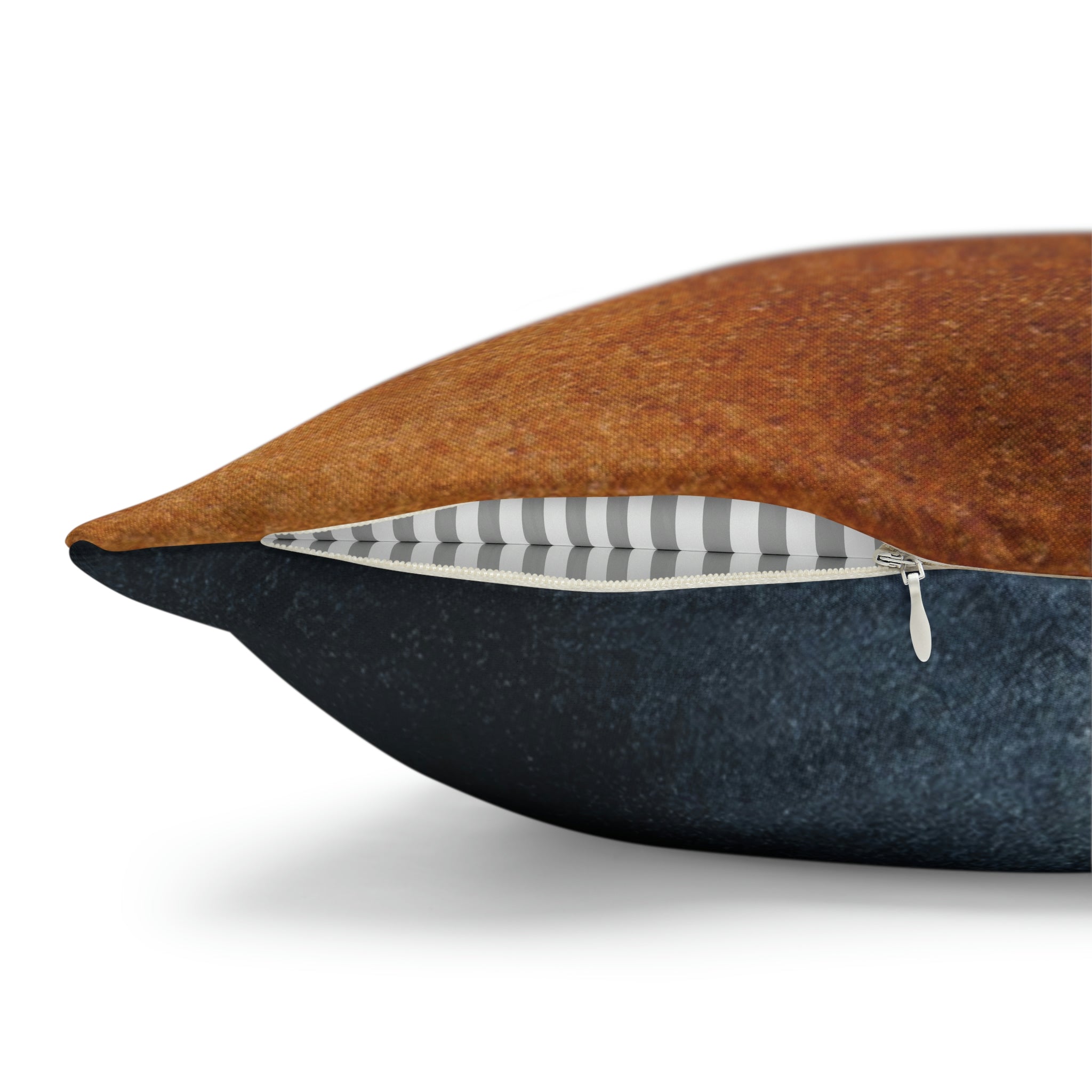 Abstract Boho Pillow Cover | Navy Blue Rustic Pink Blush Cream Gold