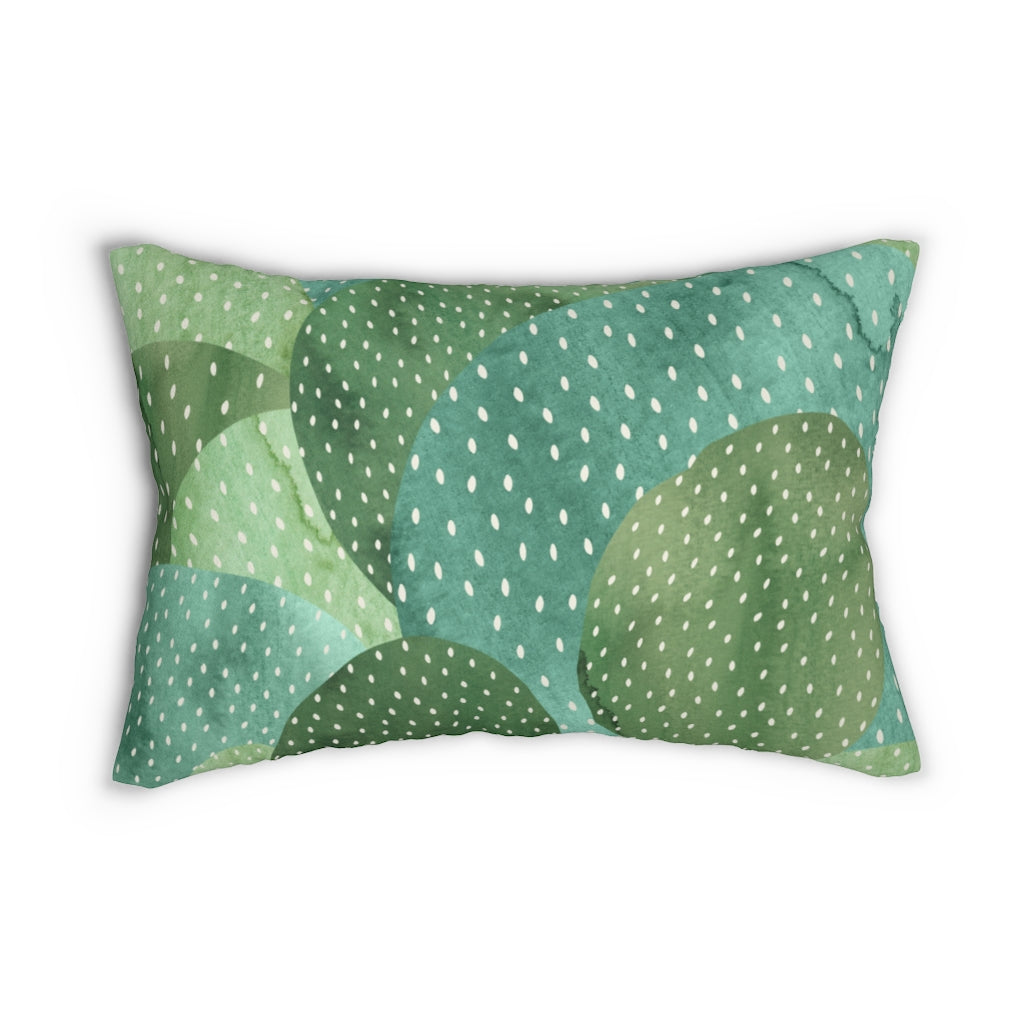 Lumbar rectangle throw pillow