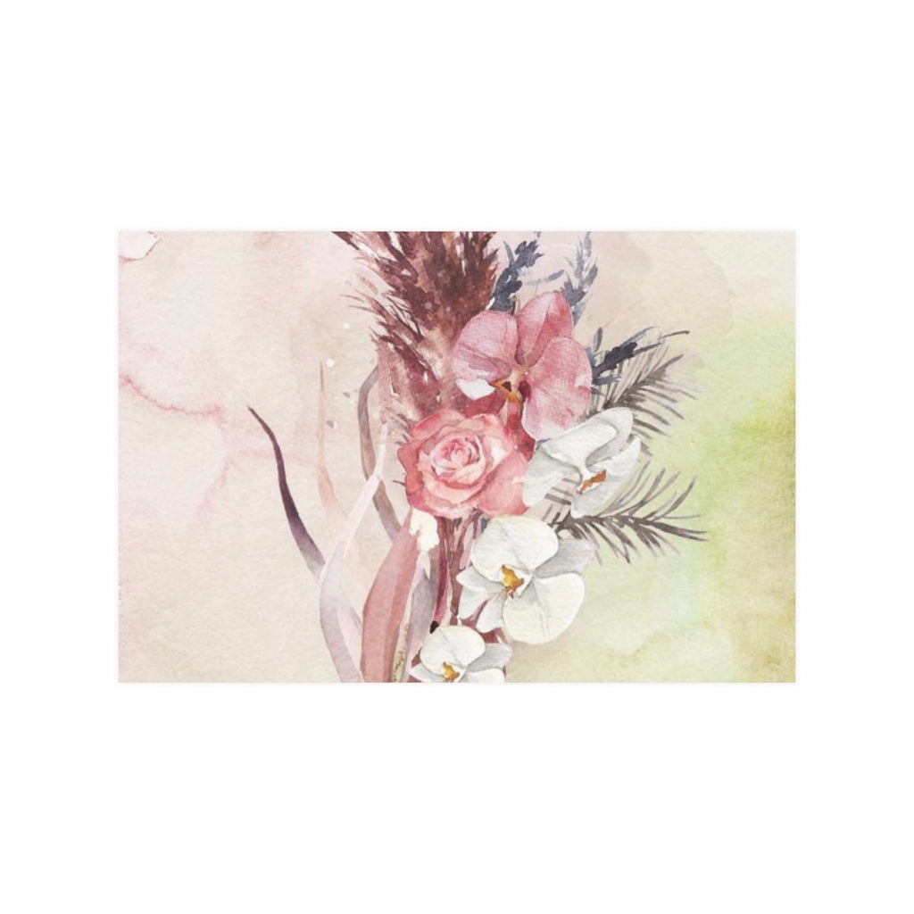 Wild Flowers Art Prints | Burgundy Orchids