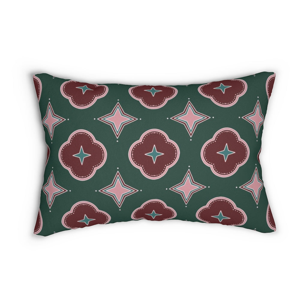 modern throw lumbar pillow with insert