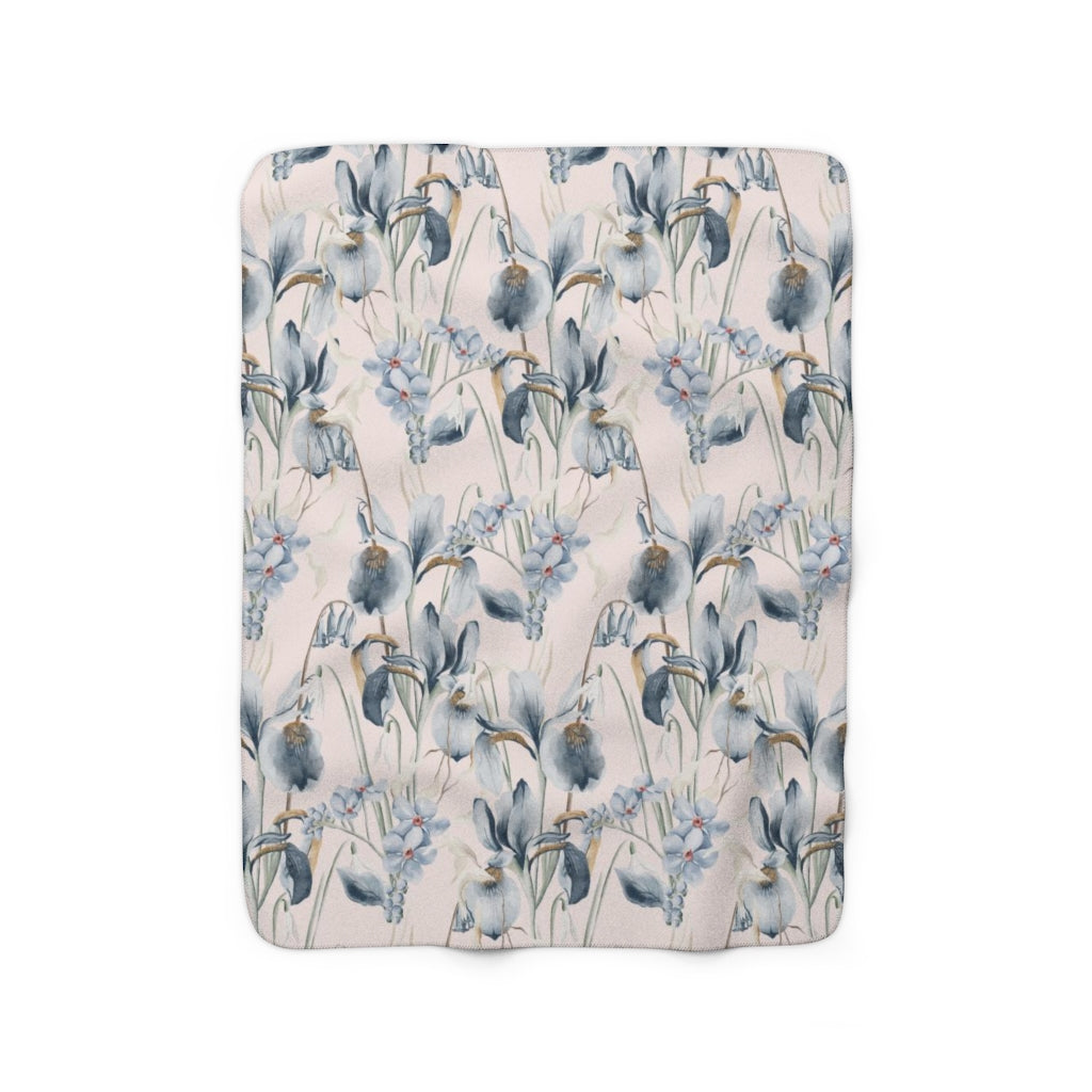 modern abstract cozy blanket