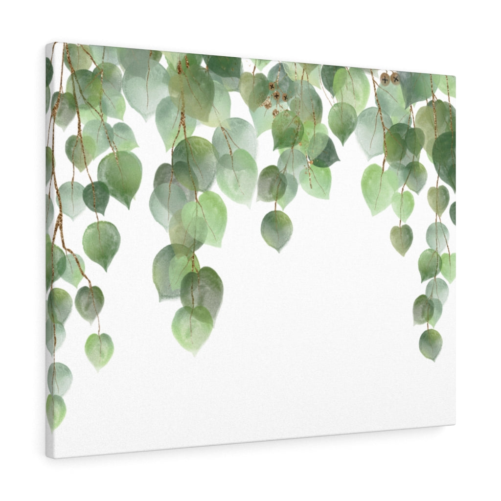 Eucalyptus Canvas Watercolor Wall Art