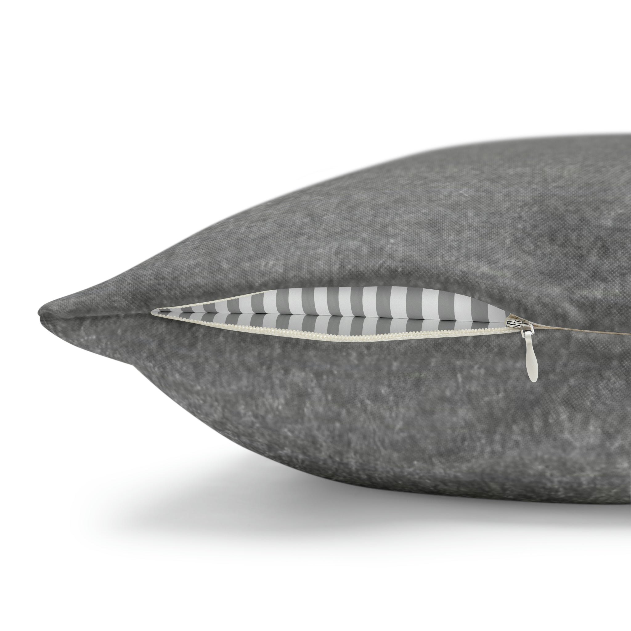 Abstract Boho Pillow Cover | Green Grey Gradient