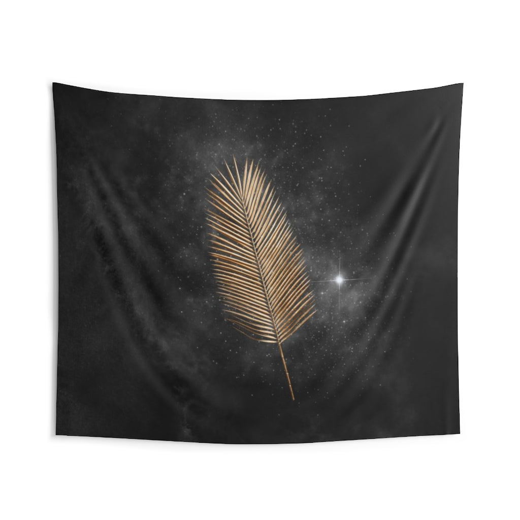 Mystical Tapestry | Black Celestial Feather