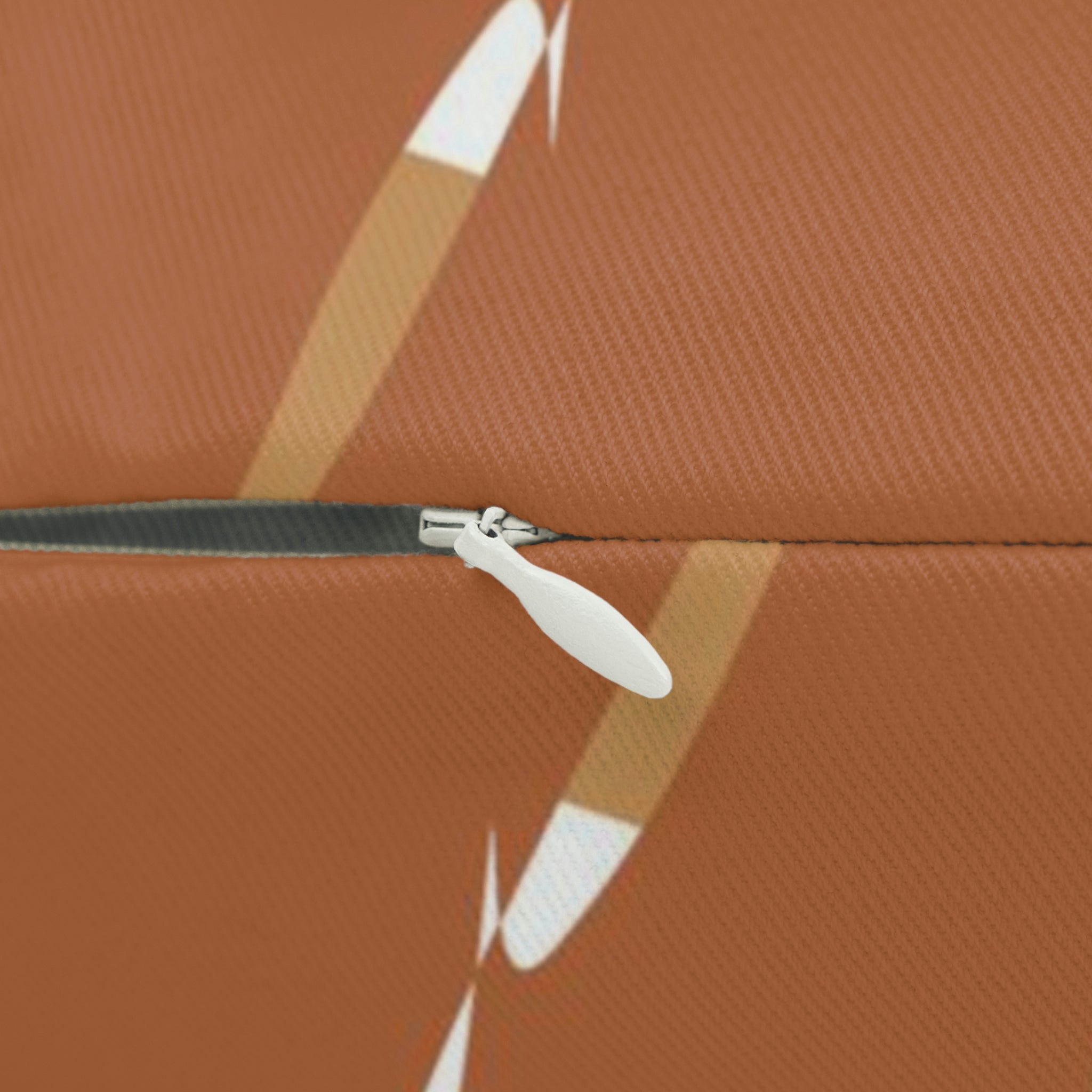 Abstract Floral Lumbar Pillow | Boho Earthy