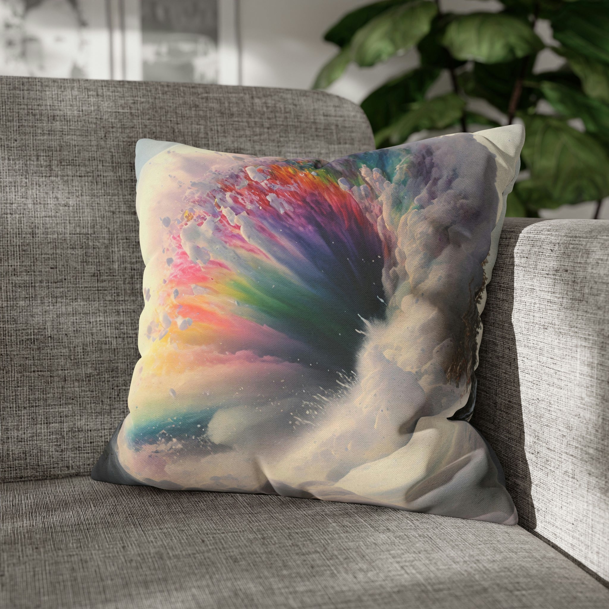 Boho Pillow Cover | Abstract Abstract Colorful Colorful Art