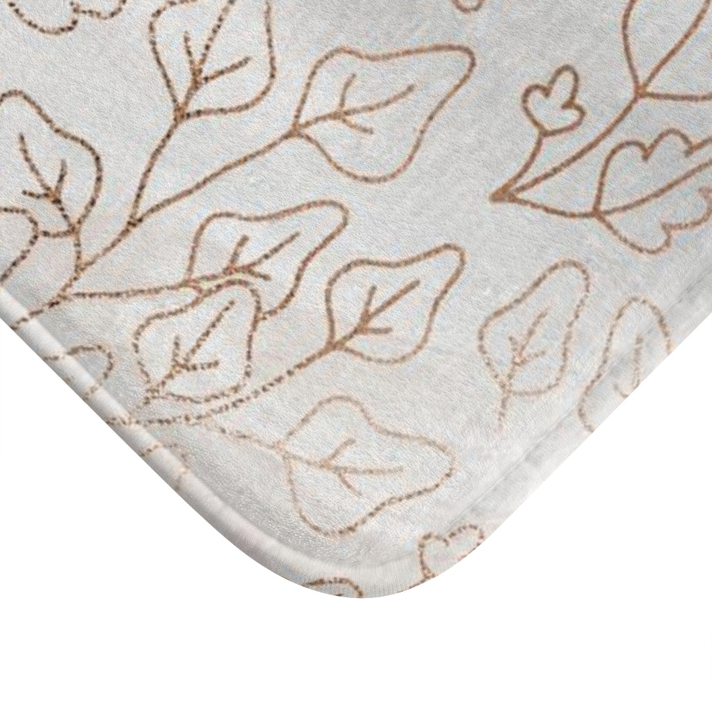 tropical coastal floor rug