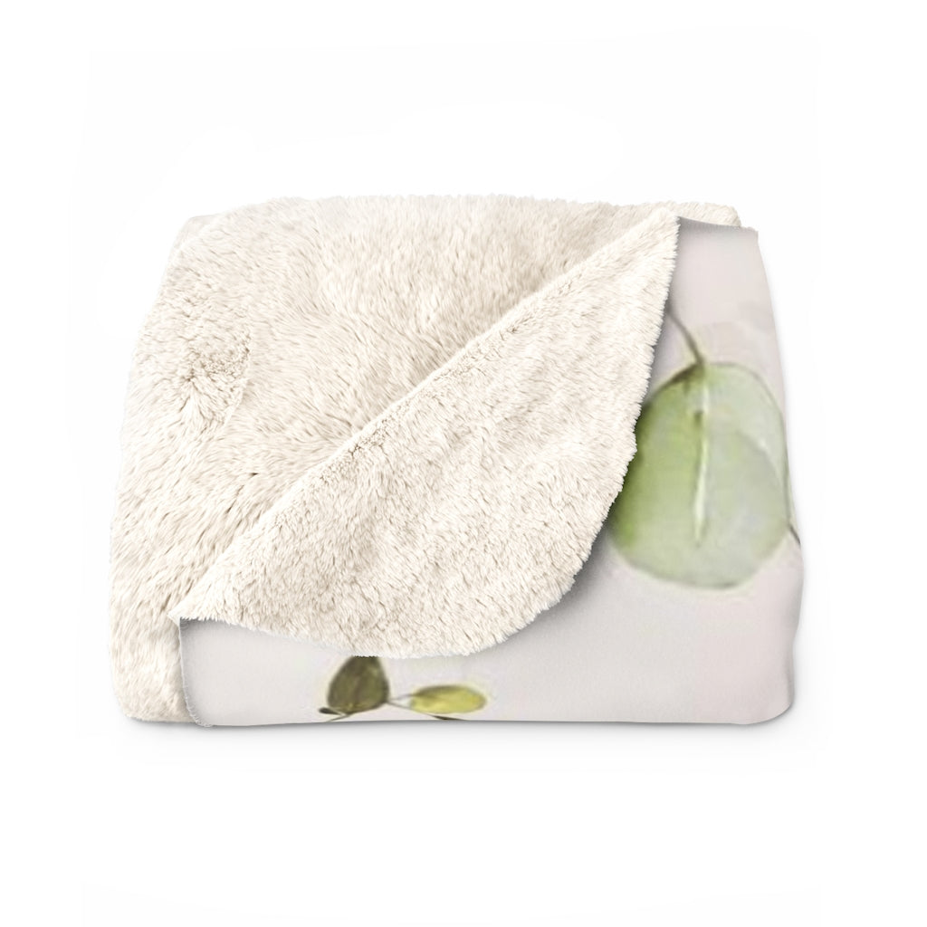 Floral Comfy Blanket | Wild Flowers Lavander Yellow