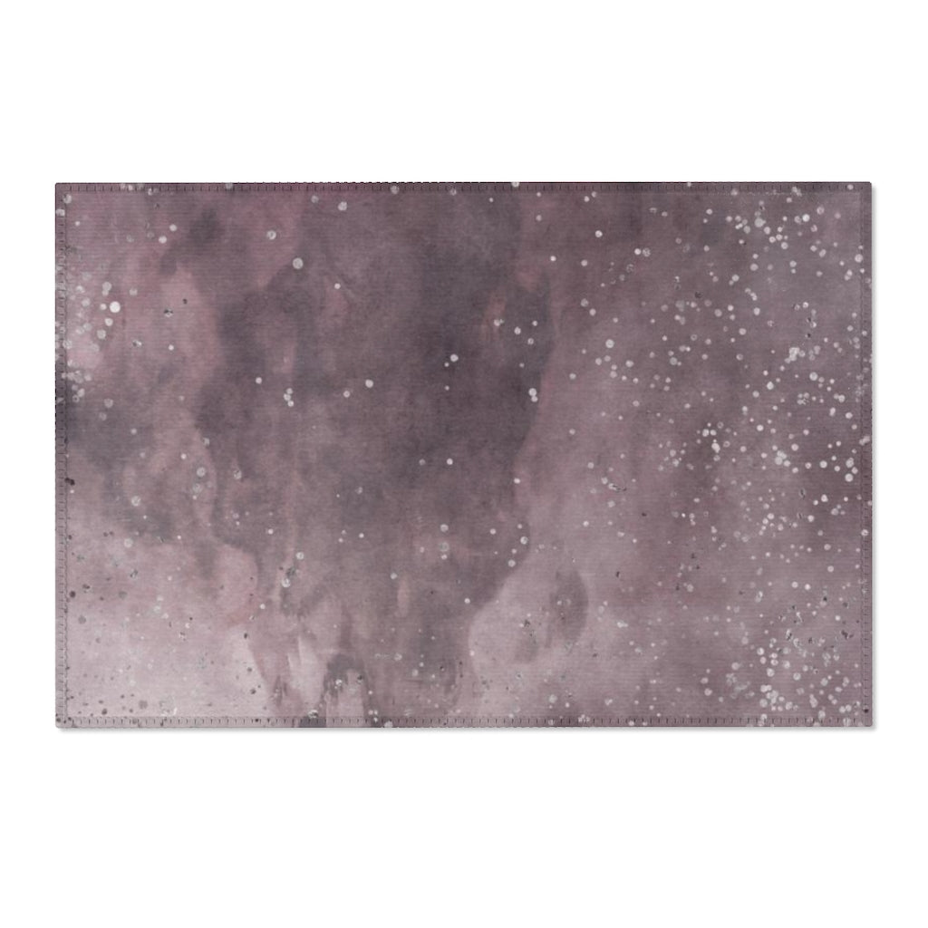 Celestial Boho Area Rug | Ombre Purple Lilac