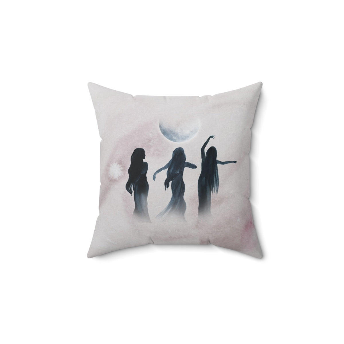 Celestial Pillow Cover | Navy Blue Moon Women