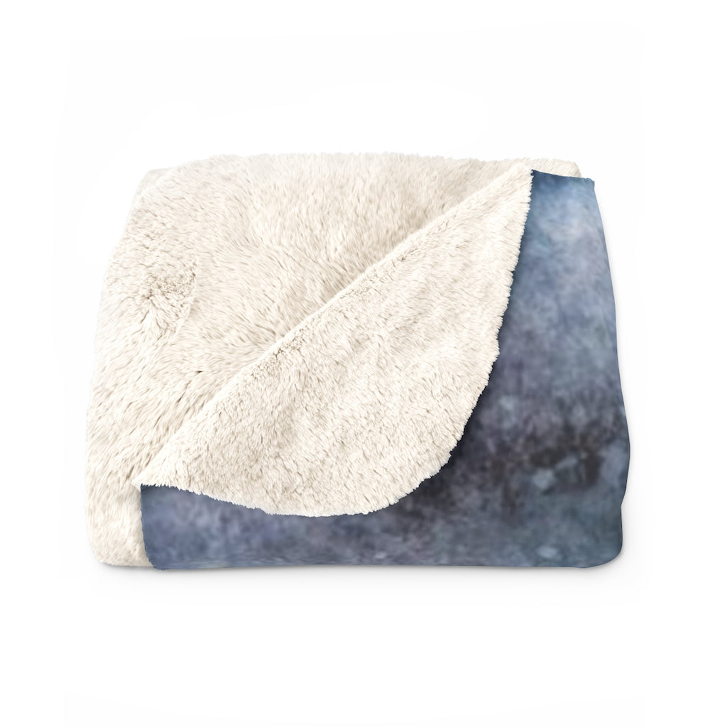 modern abstract cozy blanket