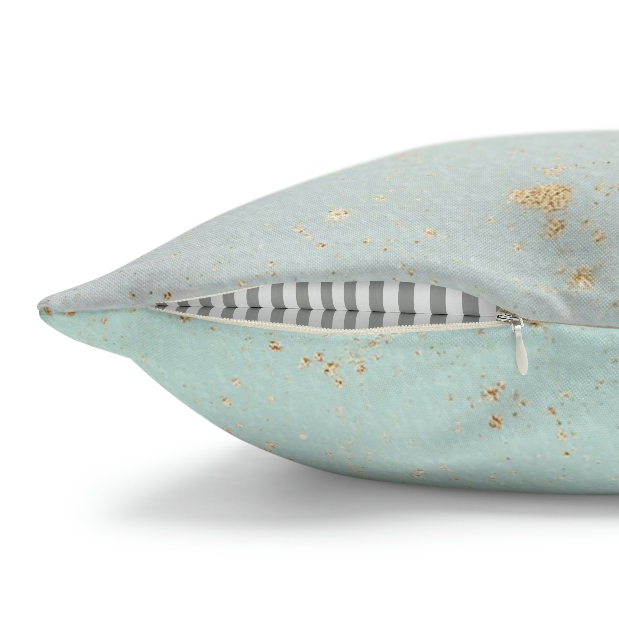 Abstract Pillow Cover | Mint Green Blue Beige