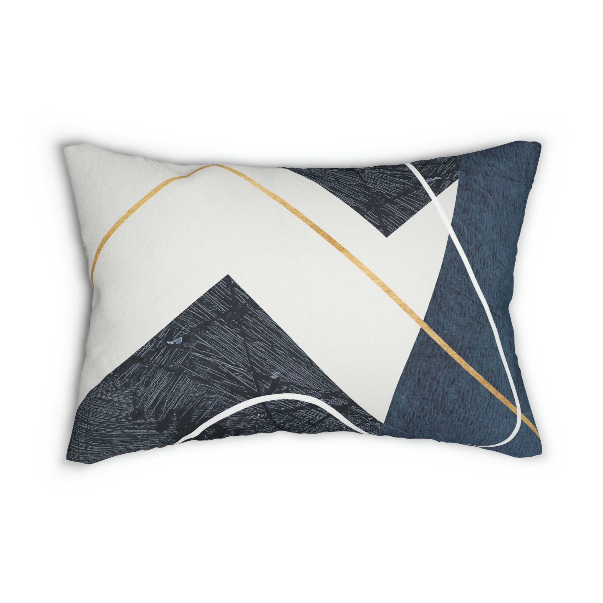 Lumbar rectangle throw pillow